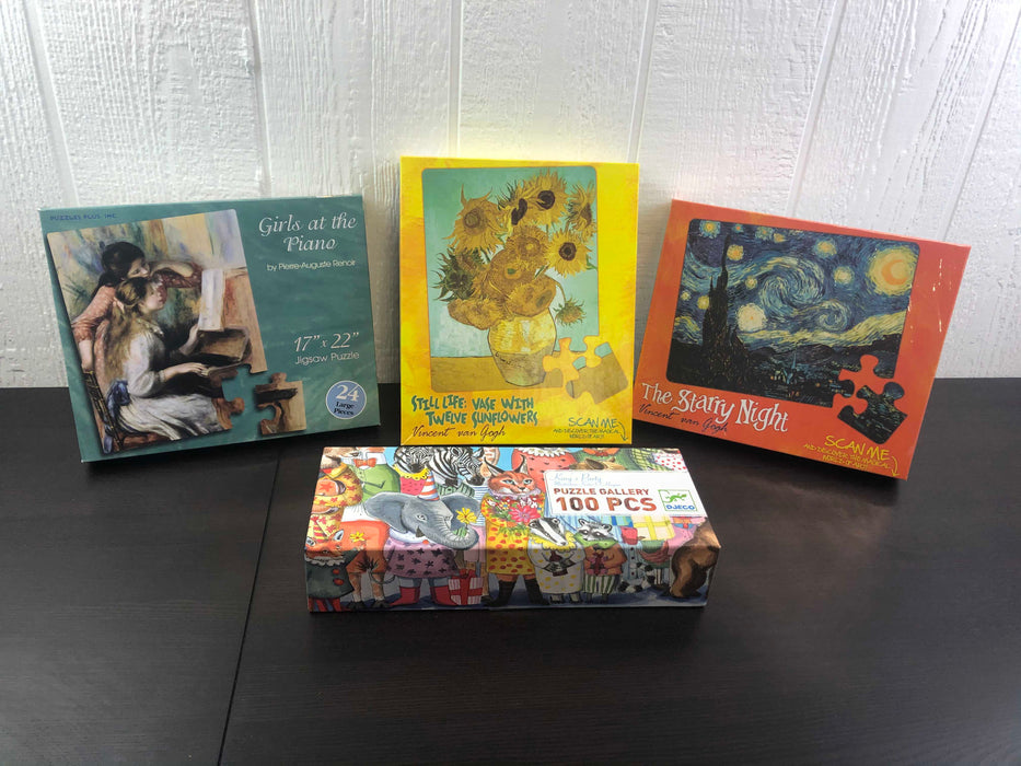 used BUNDLE Jigsaw Puzzles