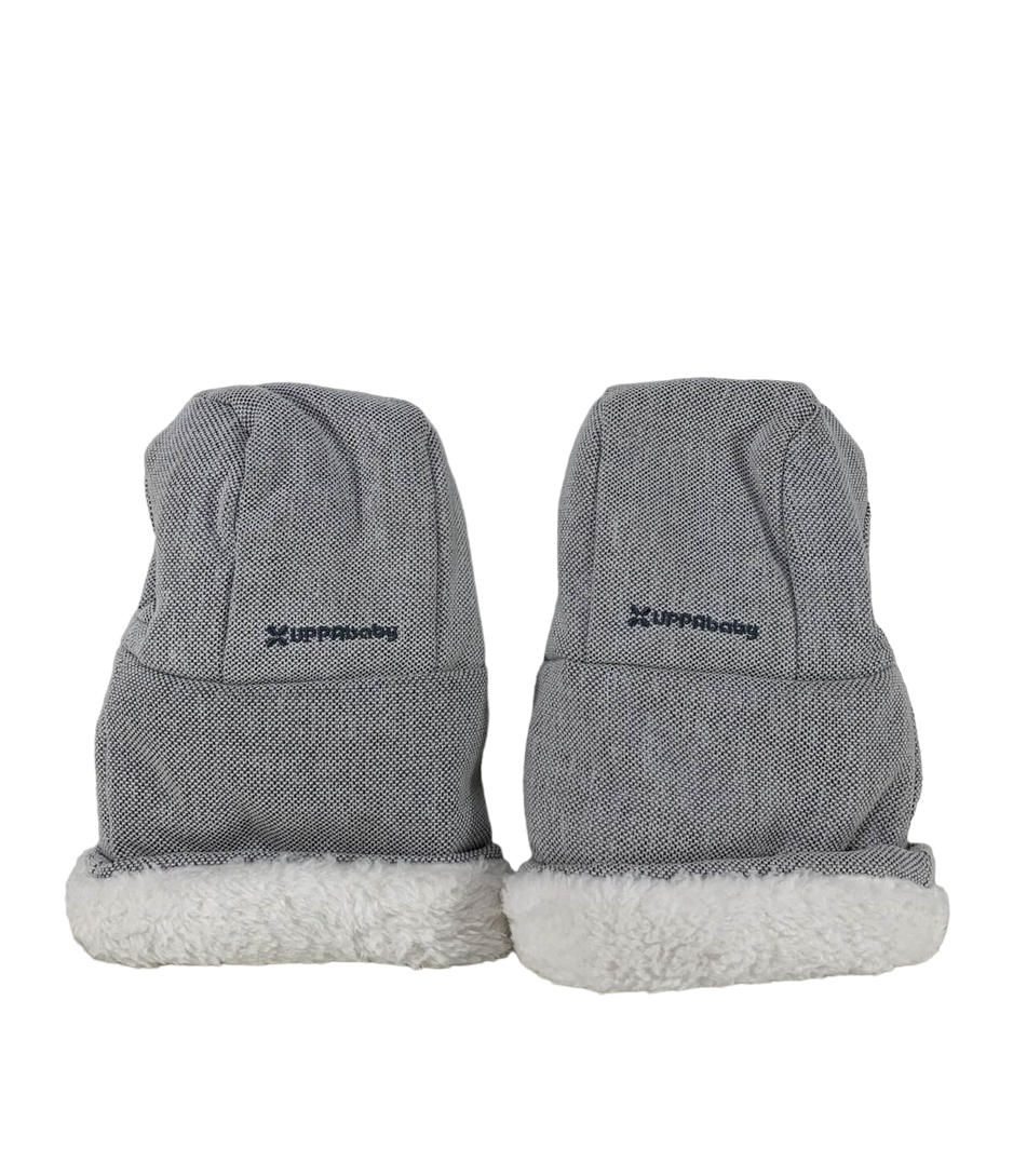 uppababy hand muffs UPPAbaby Cozy Handmuffs, Jordan/Greyson (Charcoal Melange)