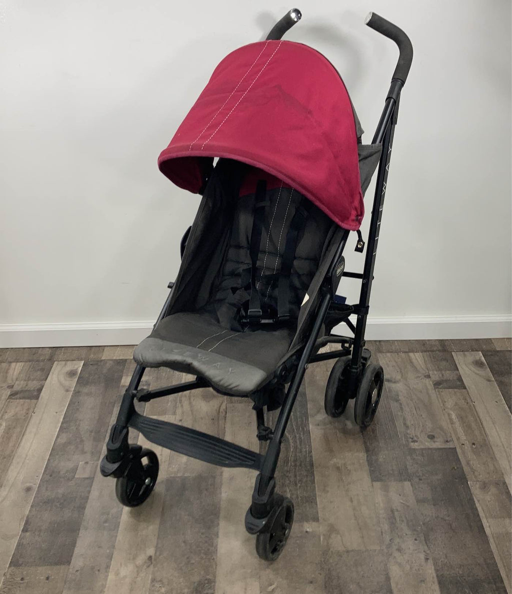 chicco liteway 4 stroller Chicco Liteway Stroller, Red/Charcoal