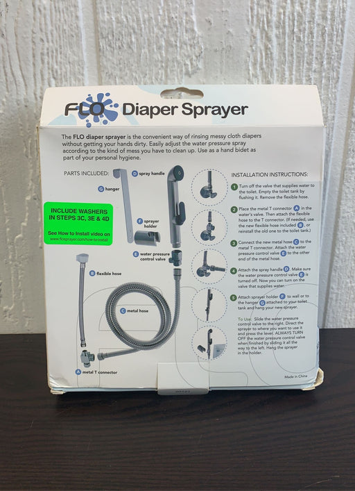 secondhand Flo Diaper Sprayer