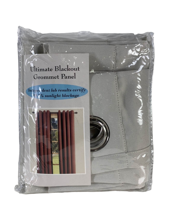 used Ricardo Trading Ultimate Grommet Panel Blackout Curtain, - 56" wide x 63" long