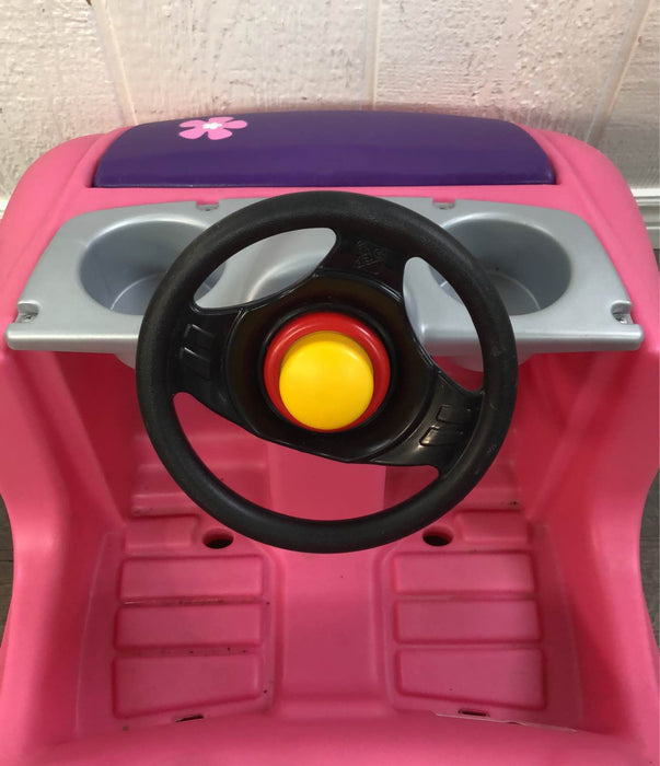 secondhand Step2 Whisper Ride II Ride On Push Car, Pink
