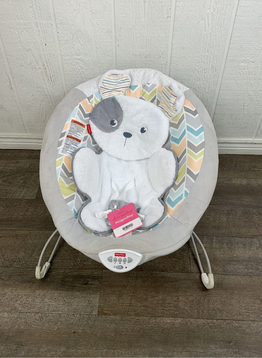 used Fisher Price Deluxe Bouncer, My Little Snugapuppy