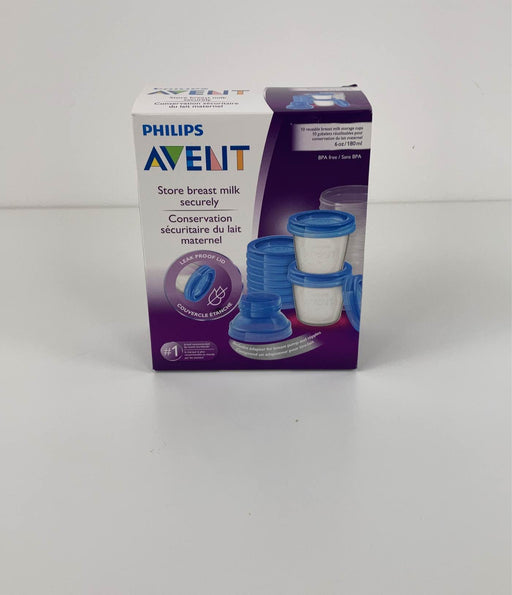 secondhand Philips Avent Breast Milk Storage Cups