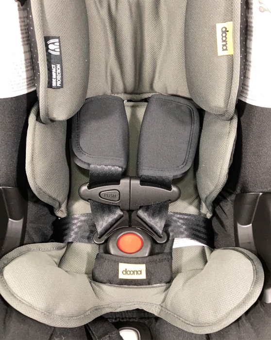 Doona Infant Car Seat & Stroller Combo, 2021, Nitro Black