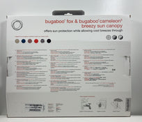Shop Bugaboo Breezy Sun Canopy for Fox 2/Fox 3/Cameleon3/Lynx, Soft Pink at GoodBuy Gear