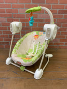 used Fisher Price Space Saver Swing and Seat