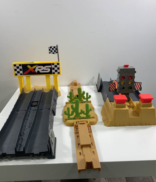 used Disney Pixar Cars XRS Drag Racing Playset