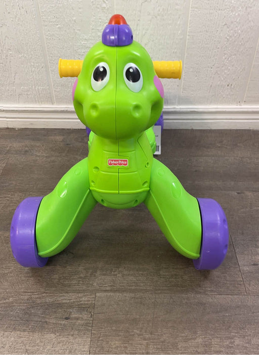 secondhand Fisher Price Go Baby Go! Stride To Ride Dino