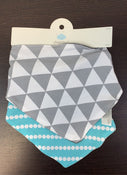 used Cloud Island Bandana Bibs, 2 Pk