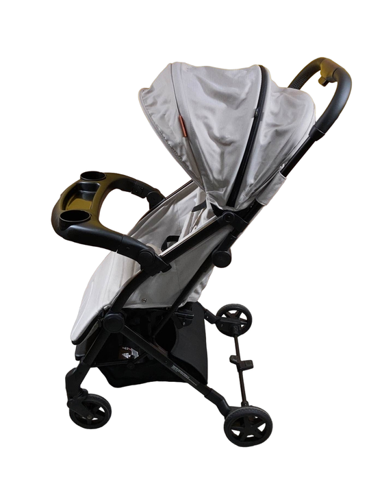 secondhand Mompush Lithe V2 Stroller, 2023, Khaki