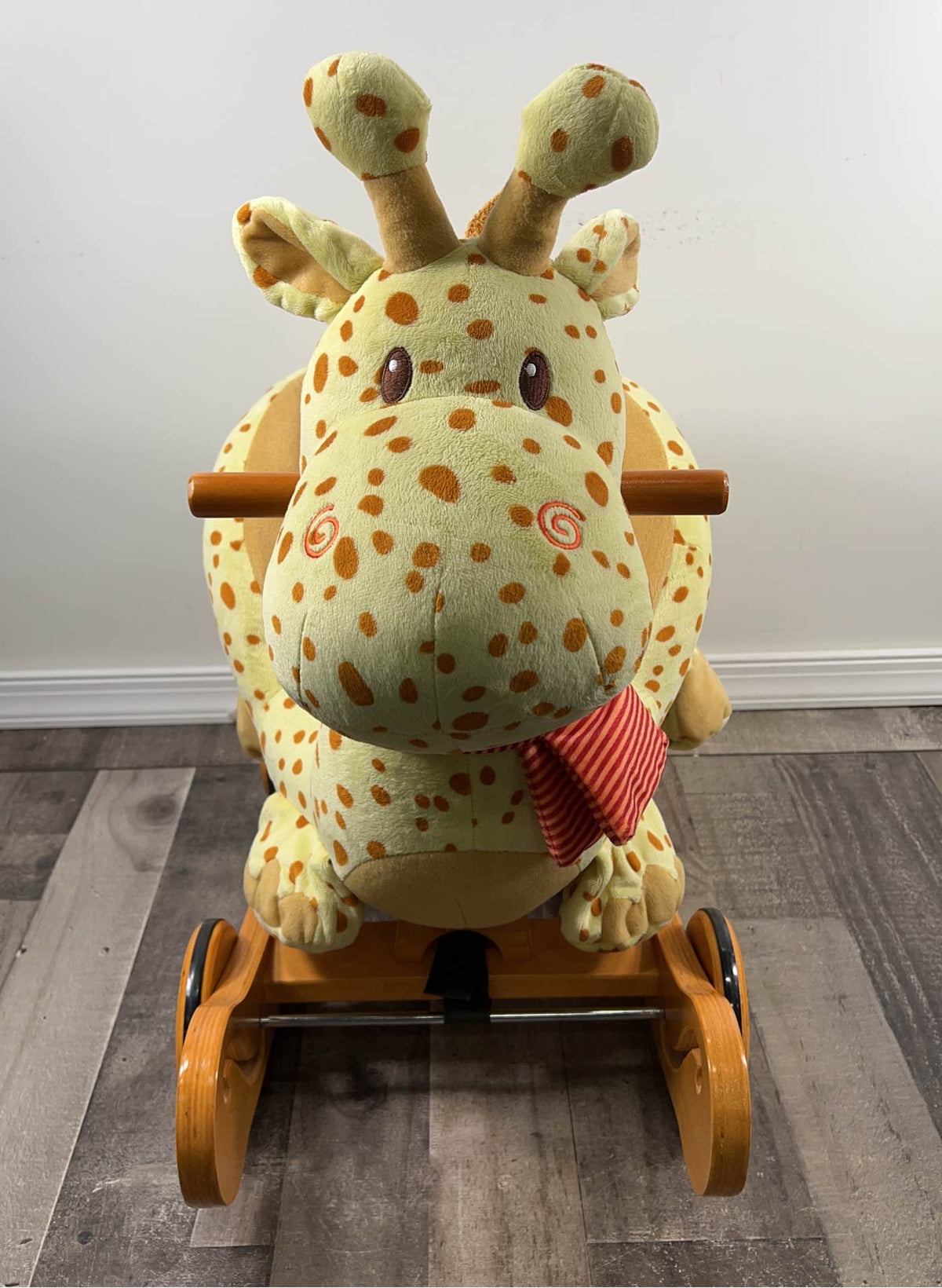 La Bebe Rocking Fox Labebe 2-in-1 Giraffe Rocking Horse With Wheels — GoodBuy Gear