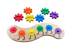 secondhand Melissa & Doug Rainbow Caterpillar