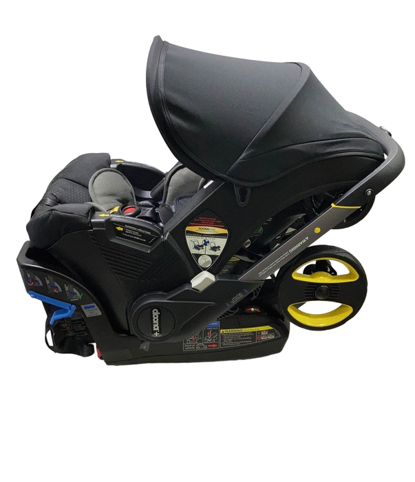 secondhand Doona Infant Car Seat & Stroller Combo, 2022, Nitro Black