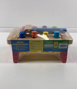 used Melissa & Doug Deluxe Pounding Bench Wooden Toy