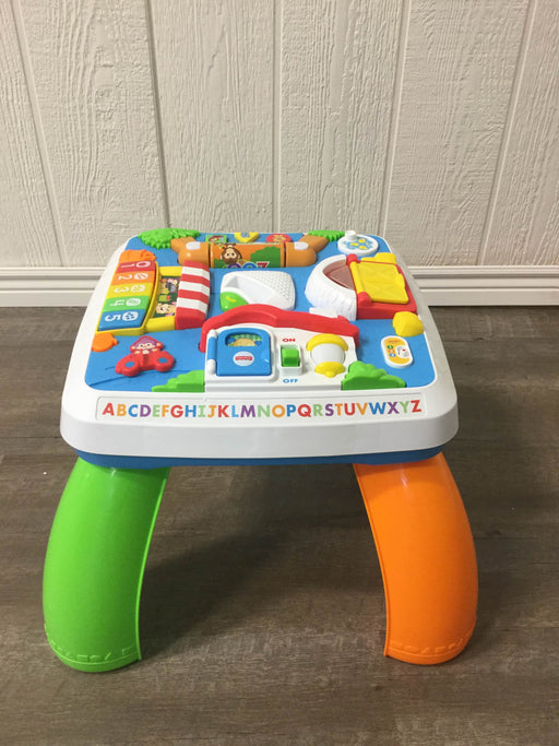 used Fisher Price Laugh & Learn Learning Table, Around The Town