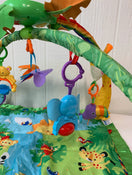 secondhand Fisher Price Rainforest Melodies and Lights Deluxe Gym