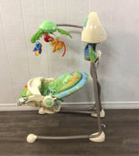 secondhand Fisher Price Open Top Cradle Swing