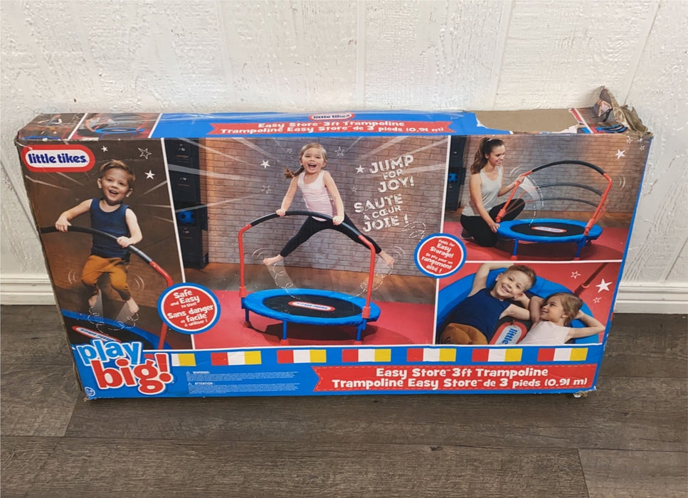 secondhand Little Tikes 3' Trampoline