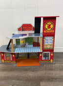 secondhand KidKraft Deluxe Fire Rescue Set