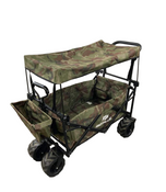 used Go Plus Collapsible Folding Wagon Cart With Canopy