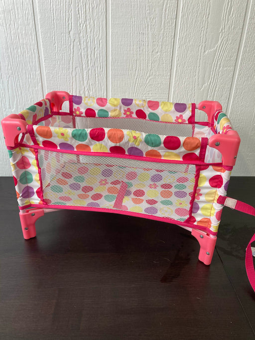 used Perfectly Cute Folding Crib