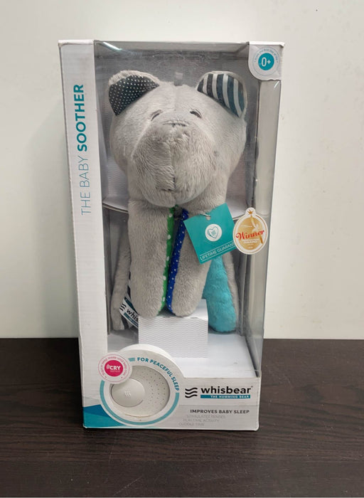 used Whisbear Humming Bear Sleep Soother, Teal