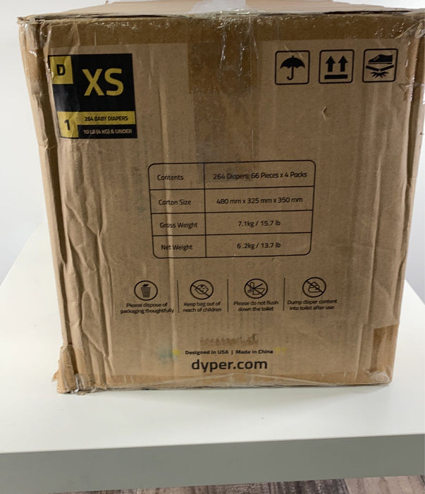 secondhand DYPER Bamboo Diaper, Xs, 264 Count