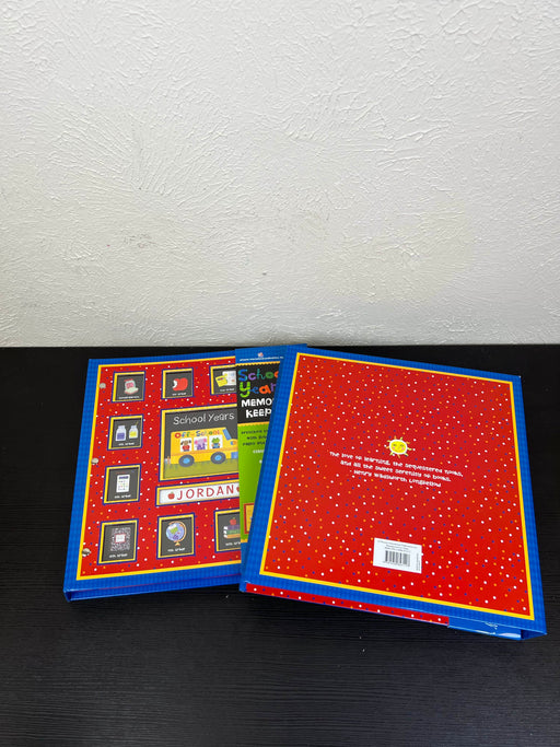 secondhand Phoenix International Publications School Years Memory Keeper Book, Set Of 2