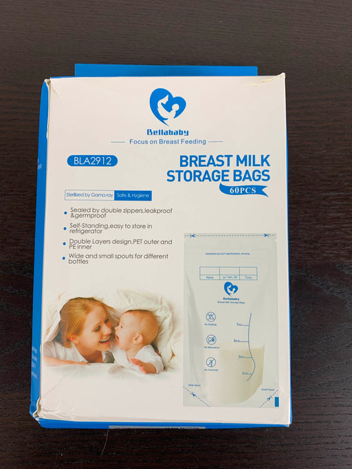 used Bellababy Breastmilk Storage Bags