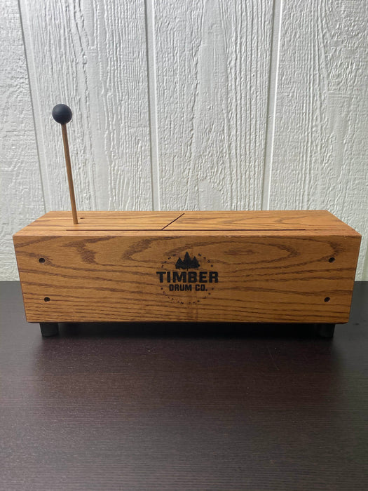 used Timber Drum Company Slit Tongue Log Drum