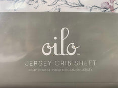 secondhand Oilo Studios Jersey Crib Sheet, Bell