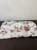 secondhand Pottery Barn Kids Fitted Crib Sheet, Christmas Flannel