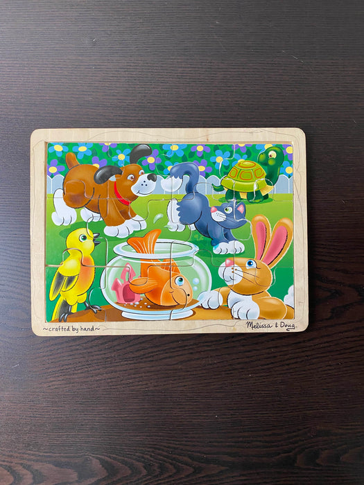 secondhand BUNDLE Melissa & Doug Wooden Puzzles