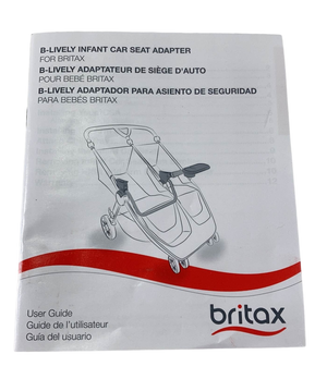 Britax b lively 2024 car seat adapter