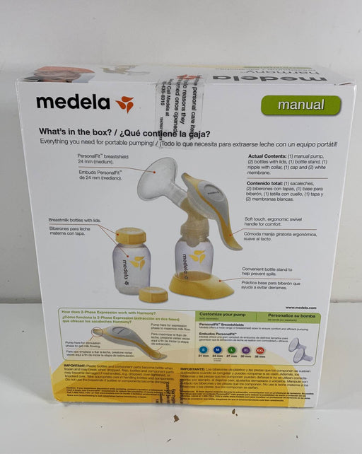 secondhand Medela Harmony Manual Breast Pump