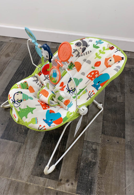 secondhand Fisher Price Baby Bouncer, Forest Explorers