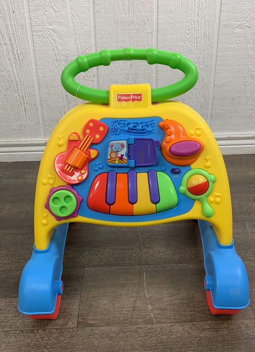 secondhand Fisher Price Brilliant Basics Musical Activity Walker