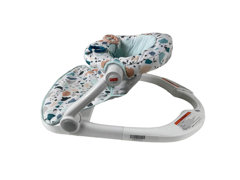 secondhand Fisher Price Sit-Me-Up Floor Seat, Pacific Pebble