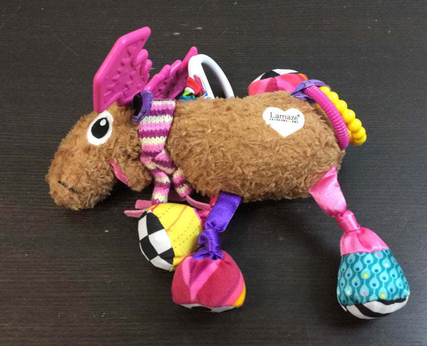 used Lamaze Moose Clip on Toy, Muffin