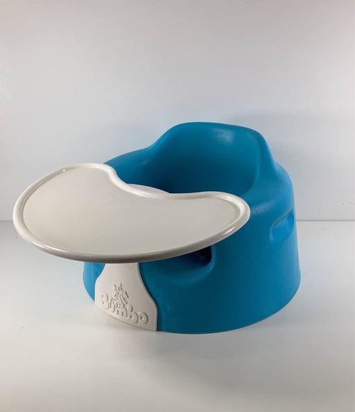 Shop Bumbo Floor Seat With Play Tray, Blue at GoodBuy Gear