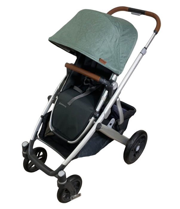 secondhand UPPAbaby VISTA V2 Stroller, Emmett (Green Melange), 2022