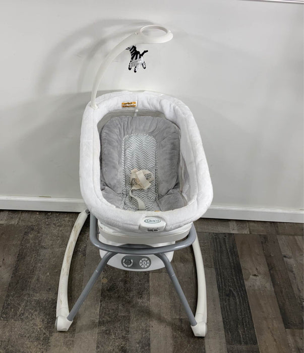 secondhand Graco Duet Glide LX Gliding Swing in Sterling