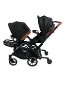 secondhand Contours Curve Double Stroller, 2020, Jet Black