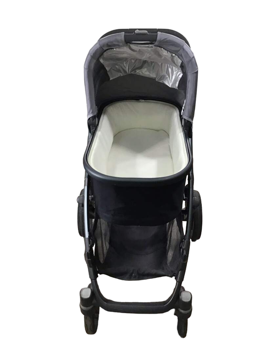 secondhand UPPAbaby VISTA V2 Stroller, Bassinet and Frame Only, Gregory (Blue Melange), 2016