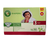 used Kroger For Comforts Size 3 Diapers, 160 Ct