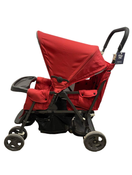 secondhand Joovy Caboose Ultralight Graphite Stroller, 2016, Red