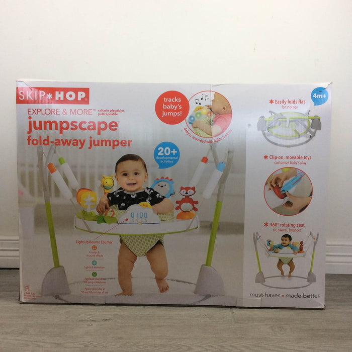 used Skip Hop Jumpscape Fold-Away Jumper, In explore and more theme