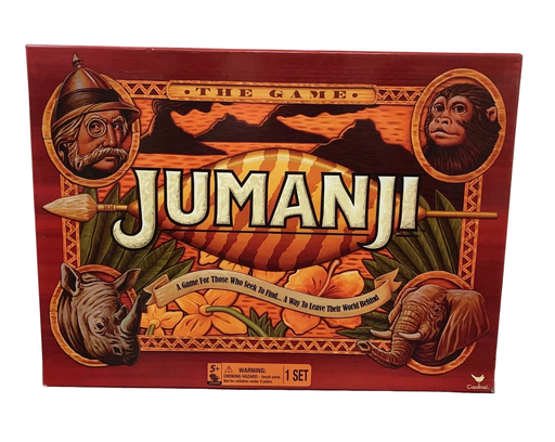 used Cardinal Jumanji Board Game