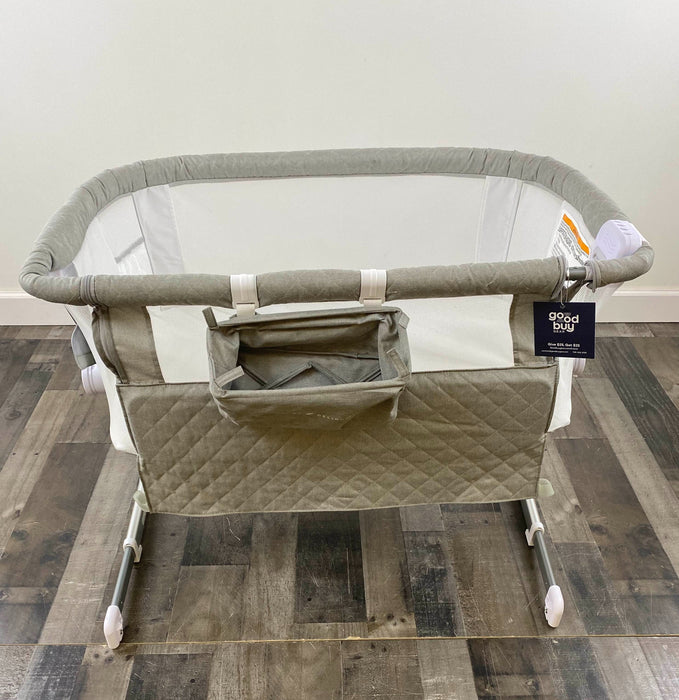 Shop Baby Delight Beside Me Dreamer Bassinet & Bedside Sleeper, Organic Sage at GoodBuy Gear